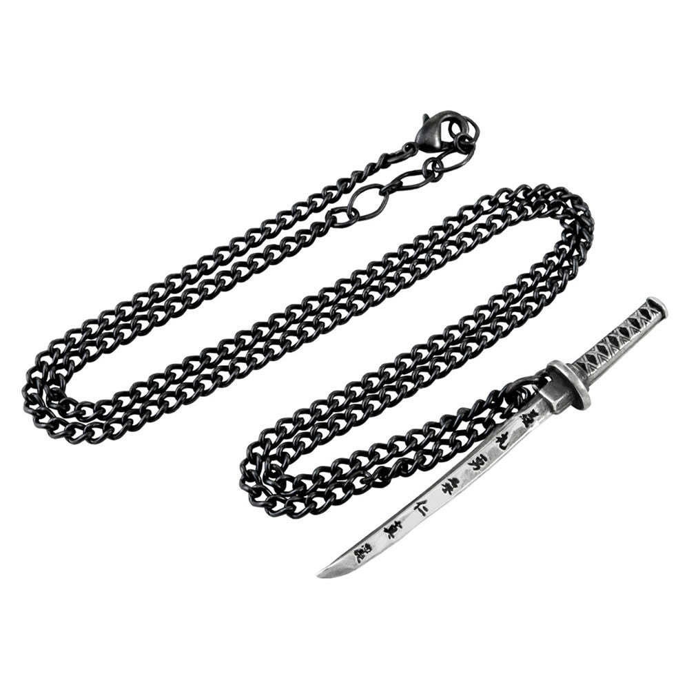 Alchemy Gothic Bushido Japanese Samurai Sword Pendant P730