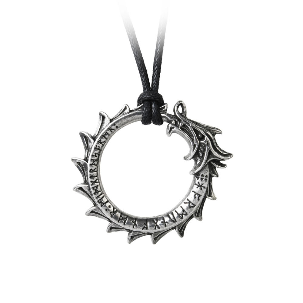 Alchemy Gothic Norse Loki Jormungand Pendant P774