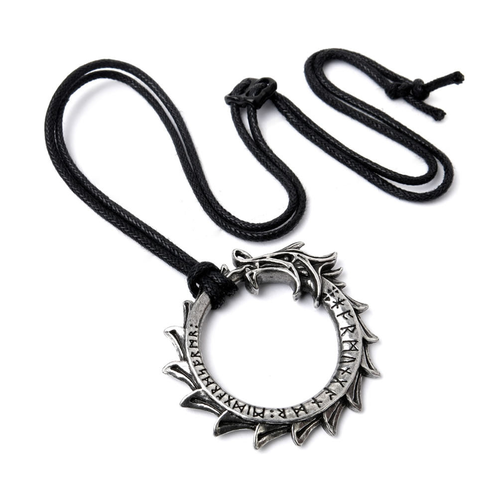 Alchemy Gothic Norse Loki Jormungand Pendant P774