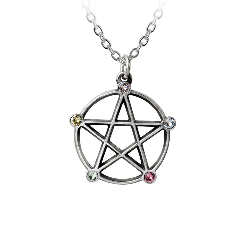 Alchemy Gothic Wiccan Elemental Pentacle Pentagram P786