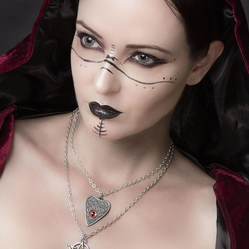 Alchemy Gothic Petit Ouija Planchette Pendant P860