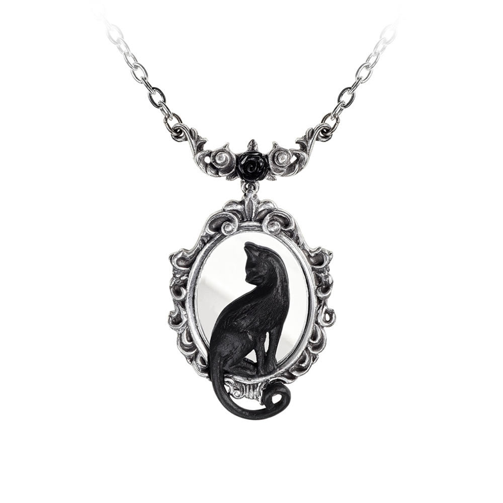 Alchemy Gothic Feline Felicity Cat Pendant P895