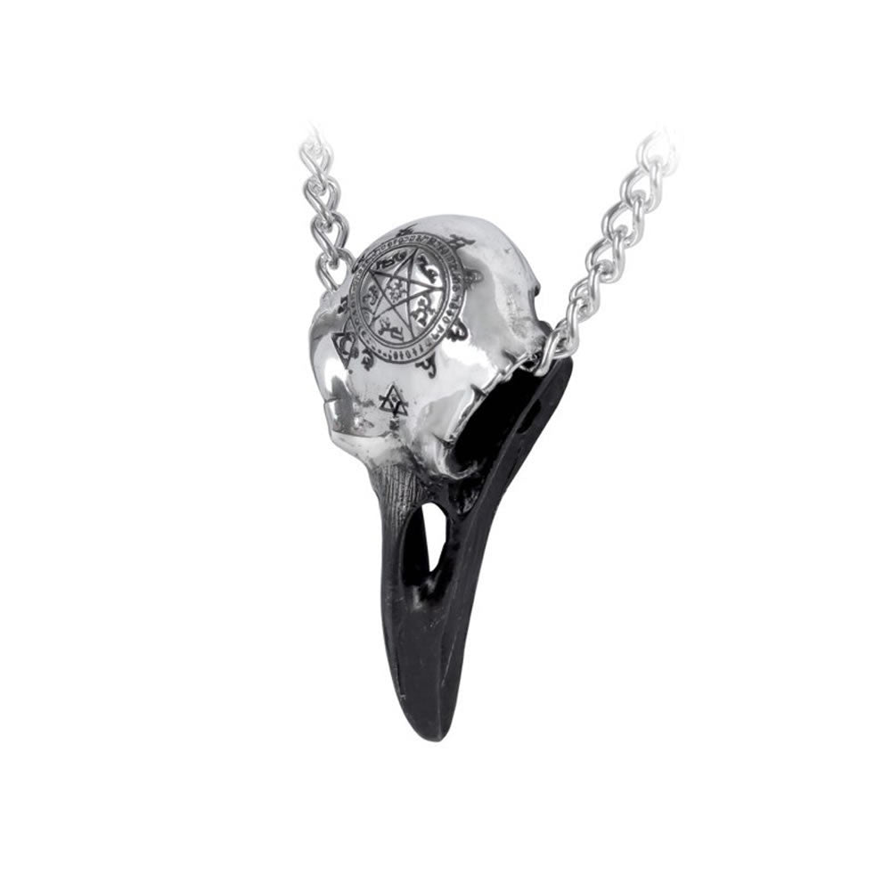 Alchemy Gothic Volvan Ravenskull Pendant P898