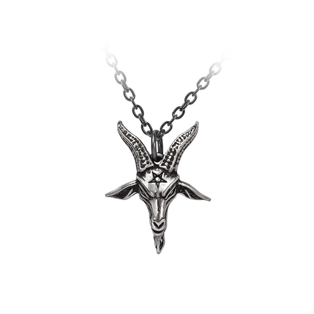 Alchemy Gothic Templars Bane Sigil of Baphomet Pendant P923
