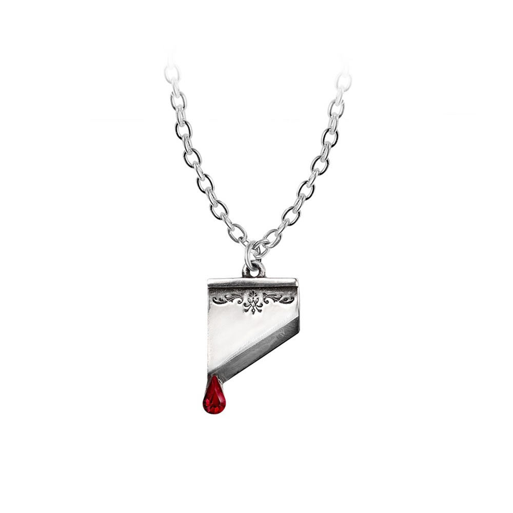 Alchemy Gothic Marie Antoinette Guillotine Pendant P933