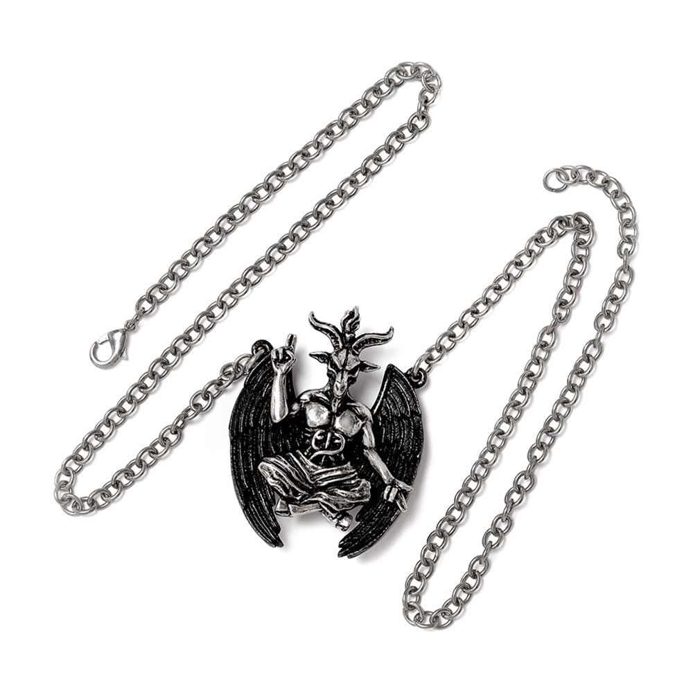 Alchemy Gothic Personal Jesus Baphomet Necklace P944