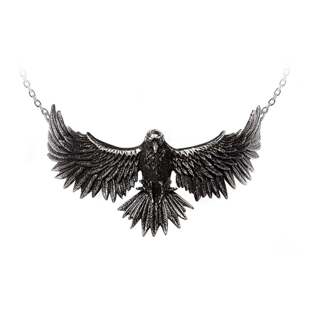 Alchemy Gothic Curse of Coronis Choker Black Raven P956