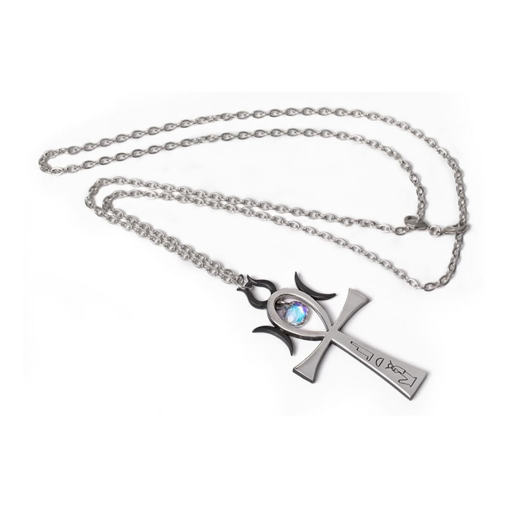Alchemy Gothic Witch Ankh of Menouth Pendant P972