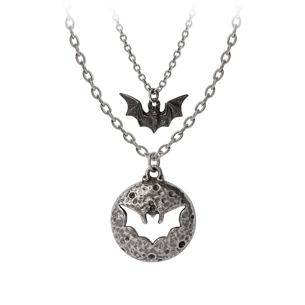 Alchemy Gothic Luna Roost Pendants 2 Necklaces P977