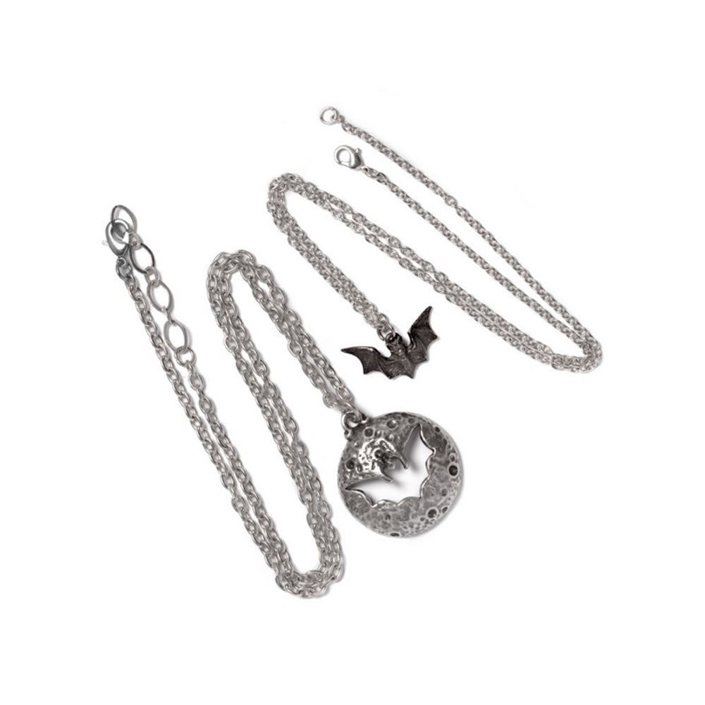 Alchemy Gothic Luna Roost Pendants 2 Necklaces P977