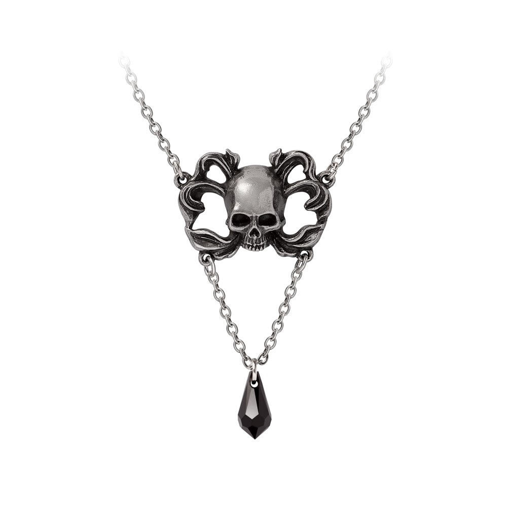 Alchemy Gothic Sweet Death Skull Pendant P989