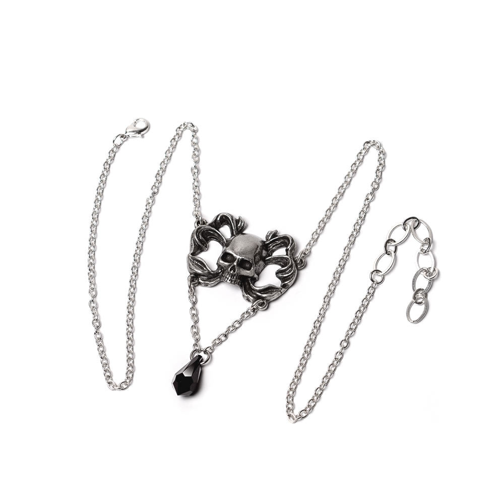 Alchemy Gothic Sweet Death Skull Pendant P989