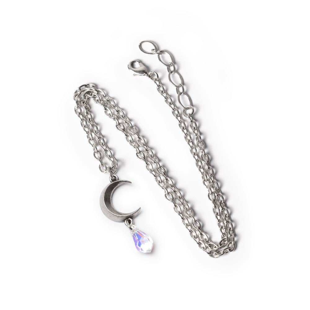 Alchemy Gothic Tears of the Moon Clear Pendant P992