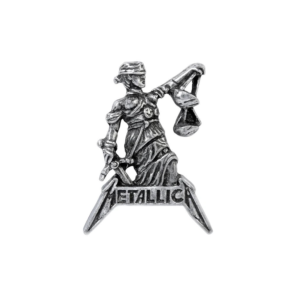 Alchemy Gothic Metallica Justice For All Pin PC513