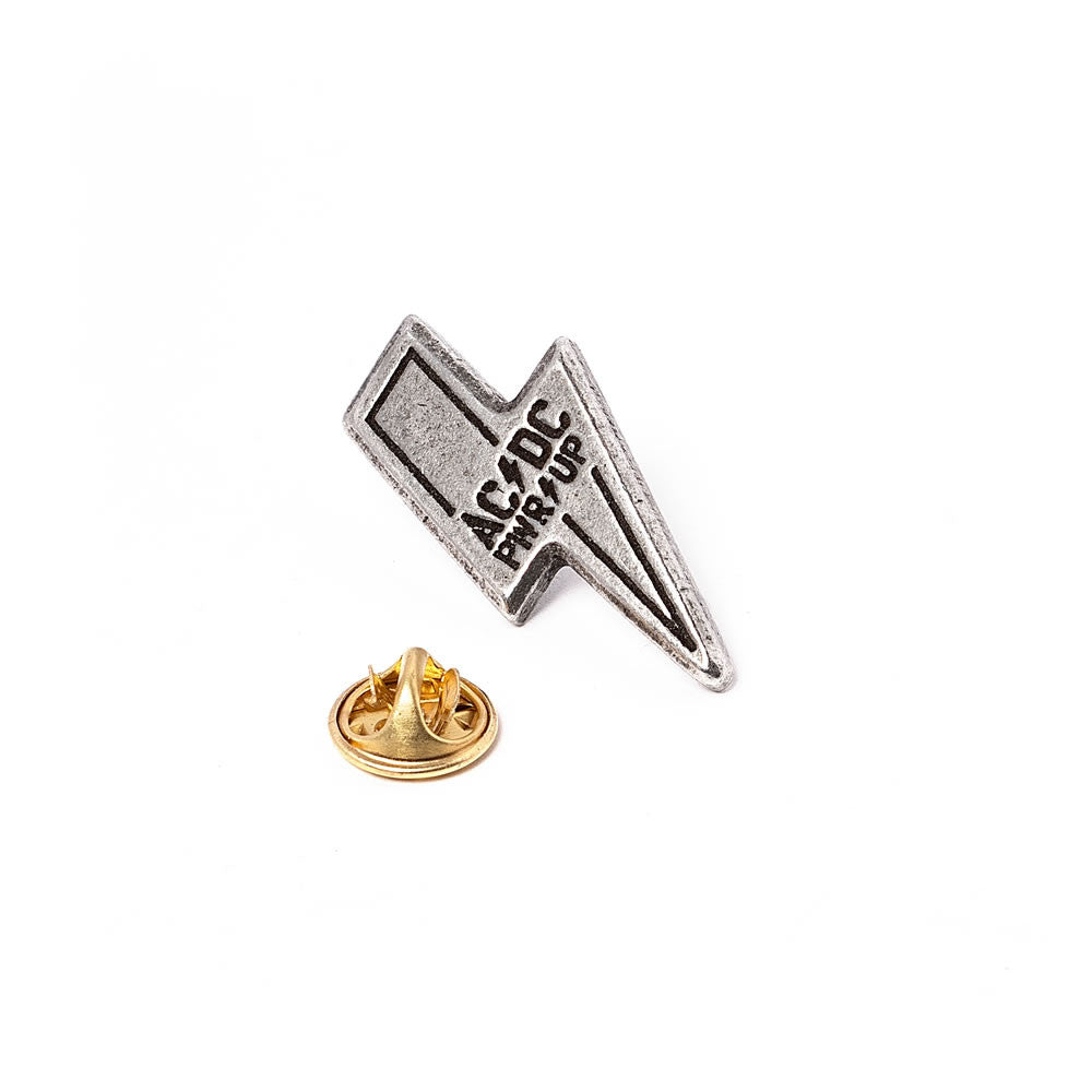Alchemy Gothic AC/DC Band PWR/UP Pin PC520