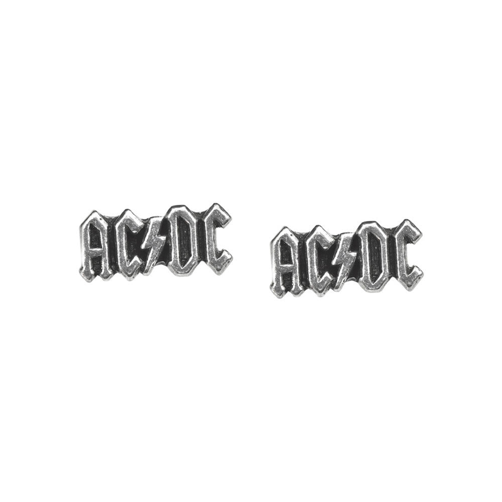 Alchemy Gothic AC/DC Band Logo Earrings PE4