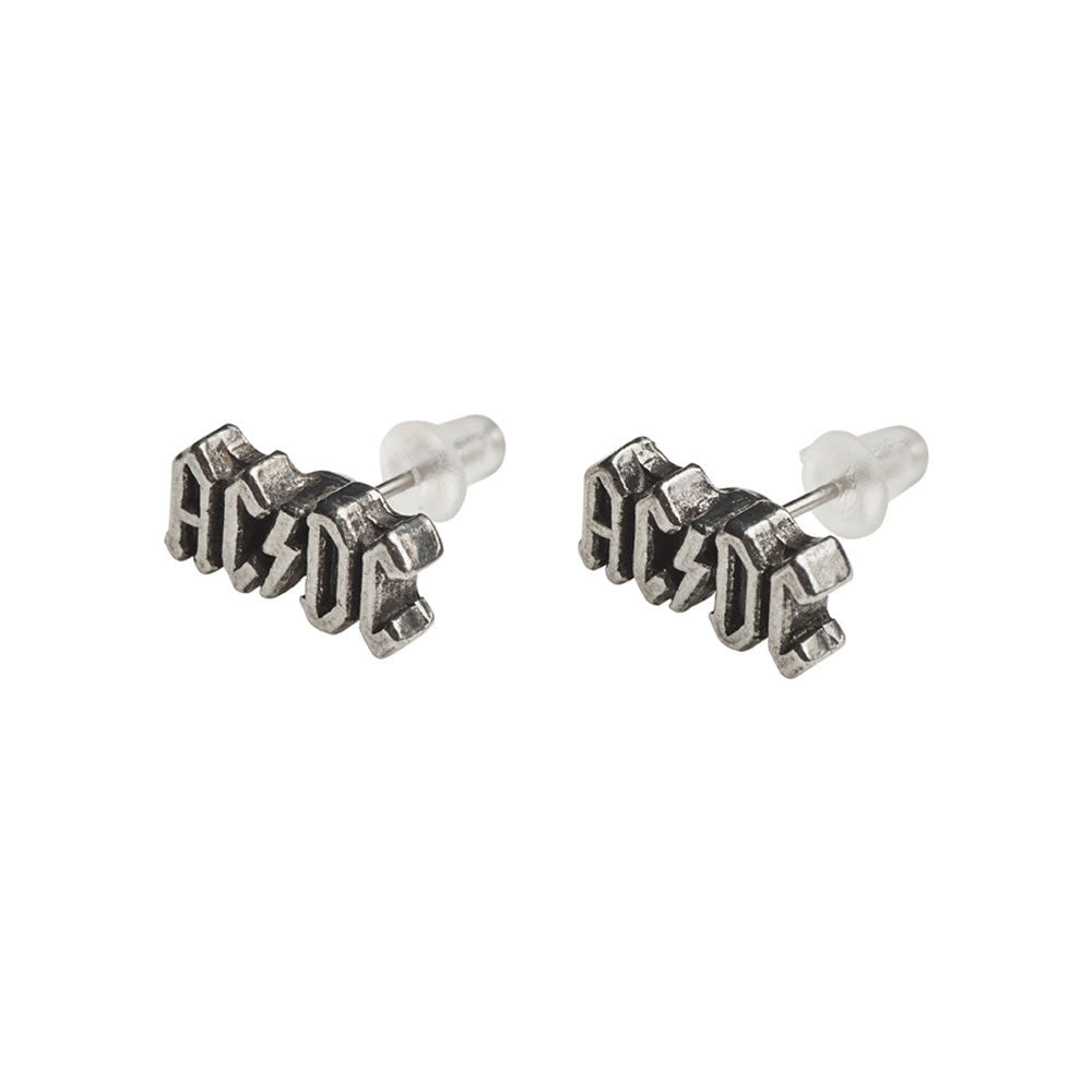 Alchemy Gothic AC/DC Band Logo Earrings PE4