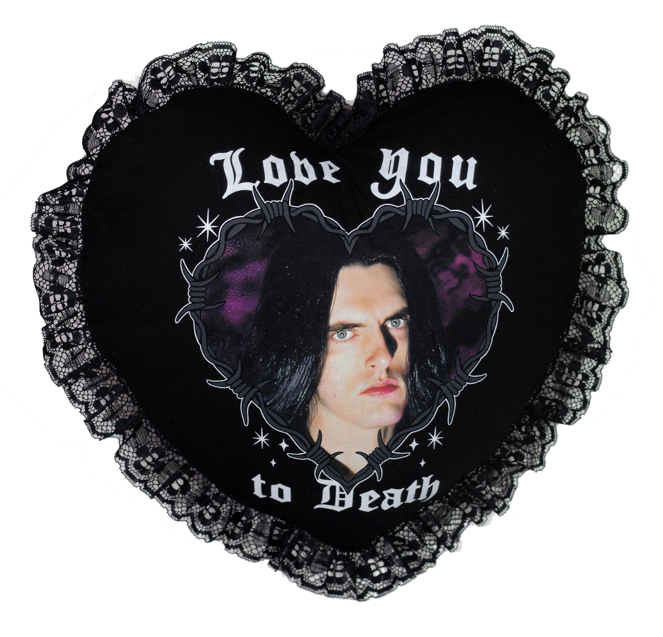 Vera's Eyecandy Peter Steele Love You To Death Throw Pillow