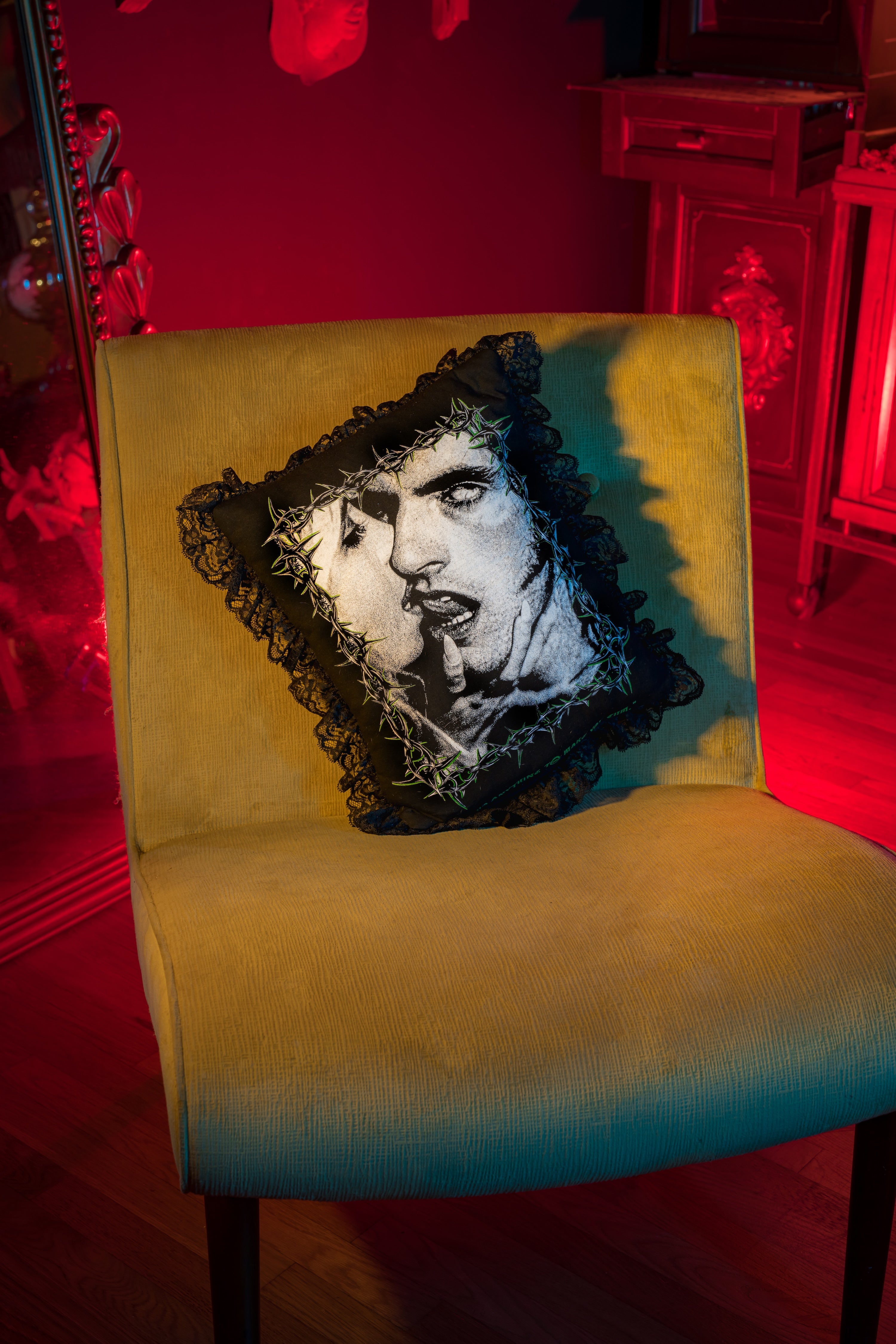 Vera's Eyecandy Peter Steele Do Anything Throw Pillow