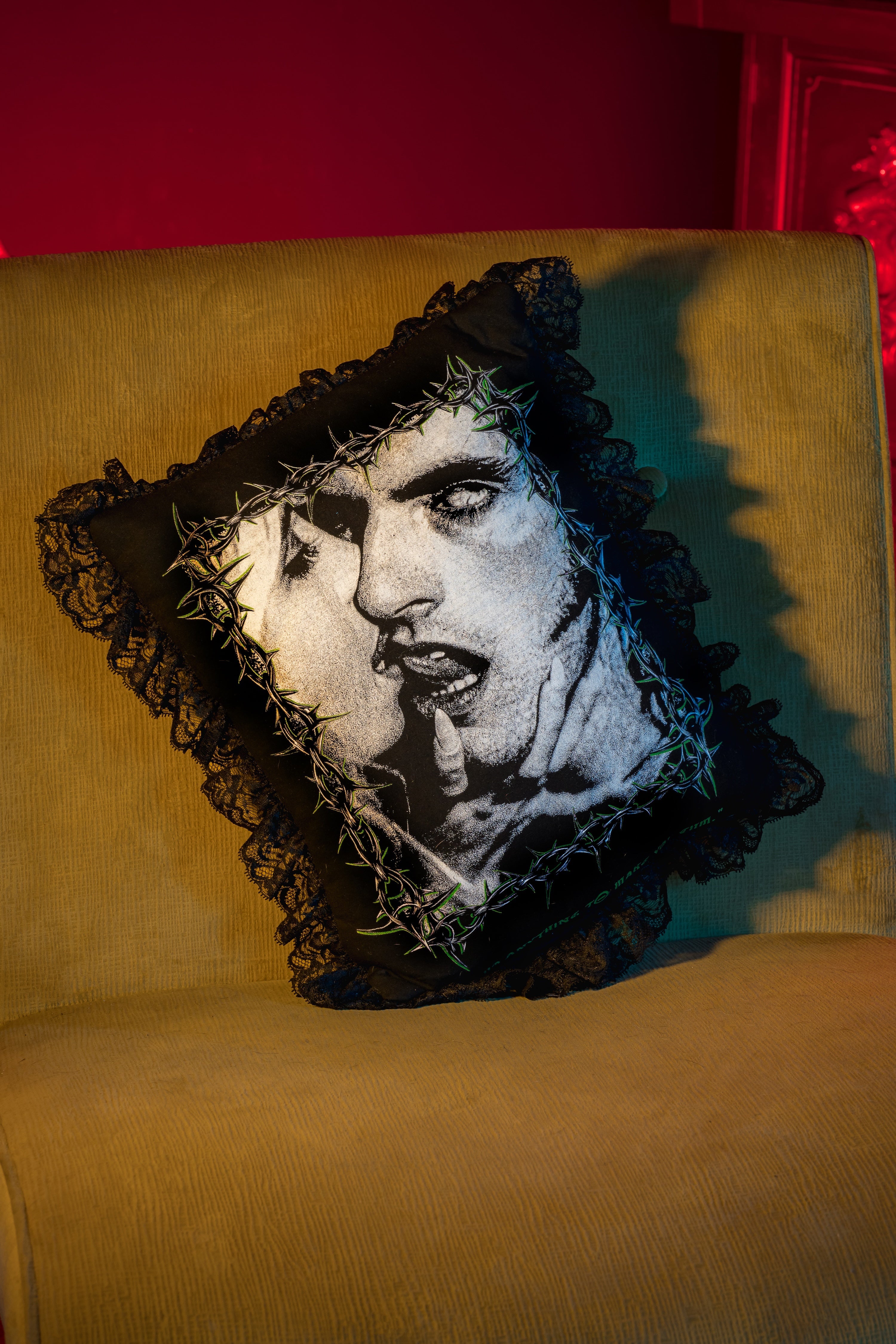 Vera's Eyecandy Peter Steele Do Anything Throw Pillow