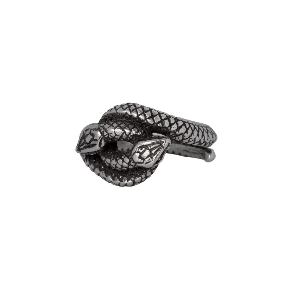 Alchemy Gothic Consprimus Double Snakes Ring R259