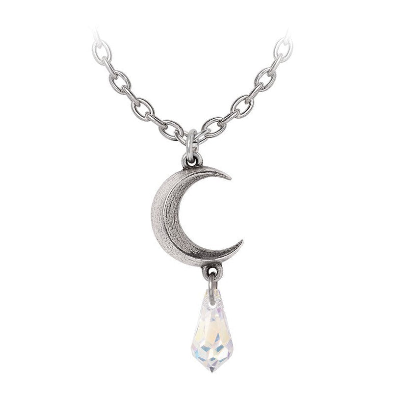 Alchemy Gothic Tears of the Moon Clear Pendant P992