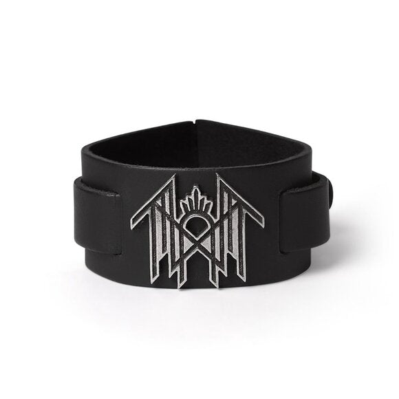 Alchemy Gothic Sleep Token Band Leather Wrist Strap HRWL465
