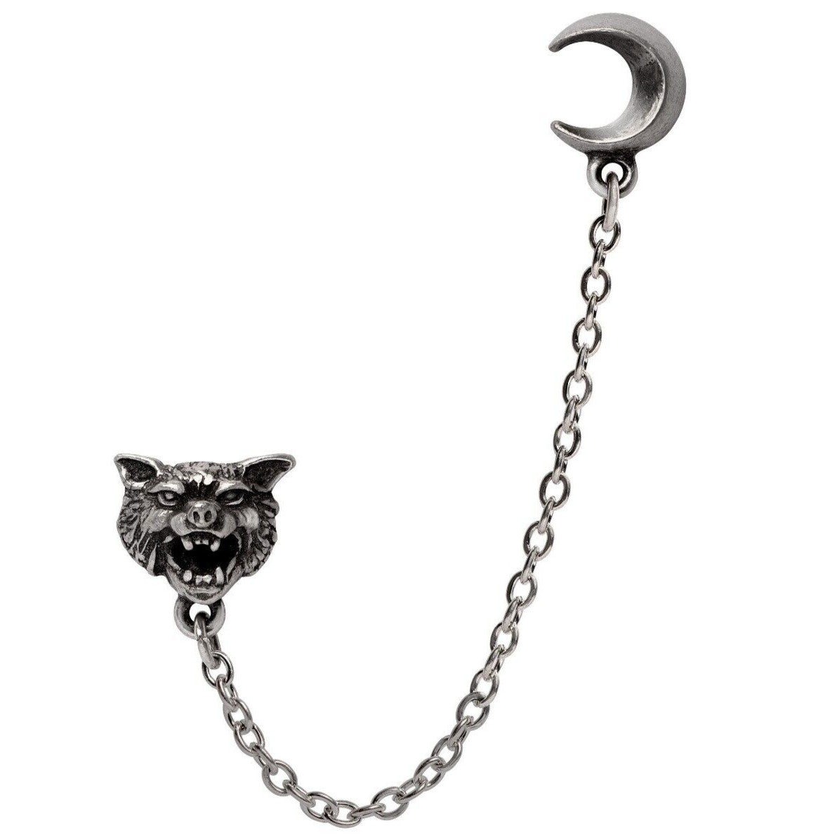 Alchemy Gothic Howl Earring Double Piercing E481