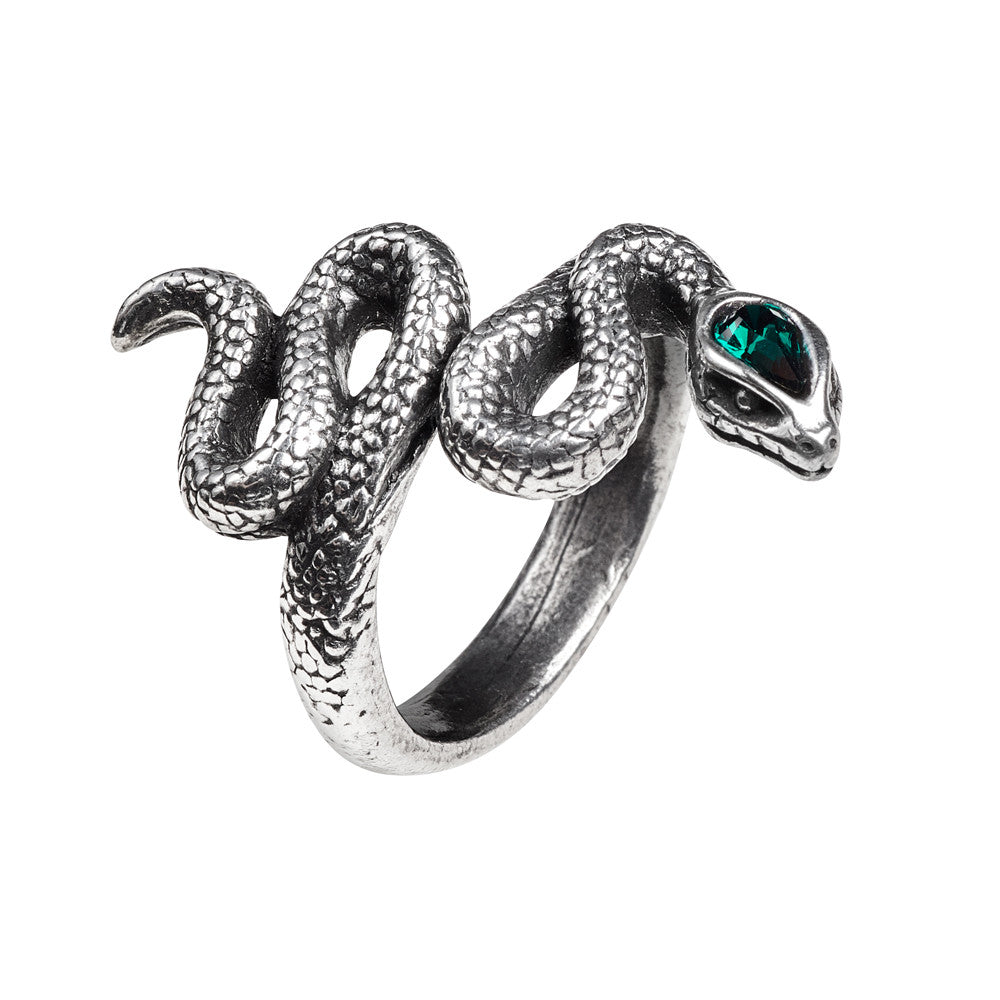 Alchemy Gothic Psalm 68 Snake Wrap Ring R228
