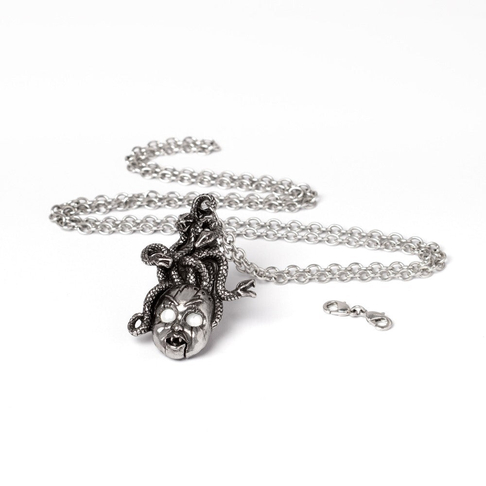 Alchemy Gothic Curse of the Undoll Medusa Pendant P982