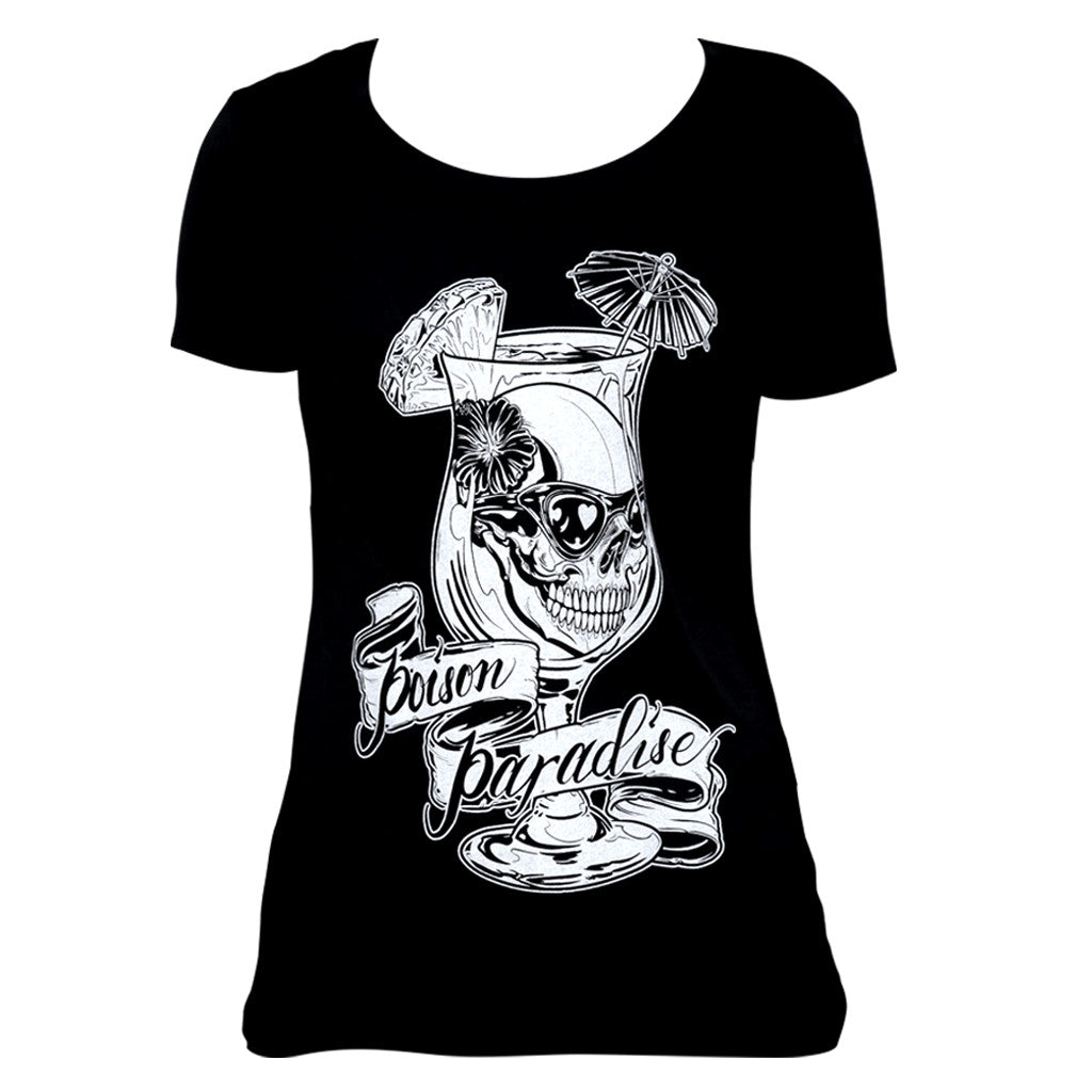 Black Market Art Poison Paradise Tee