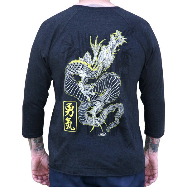 Black Market Art Rise Above Raglan Tee