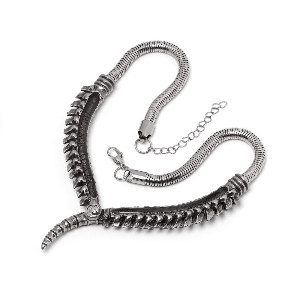 Alchemy Gothic Thoracic Spine Collar Necklace P1007