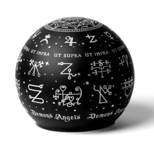 Alchemy Gothic Angels & Demons Sigils Globe LED Light LED1