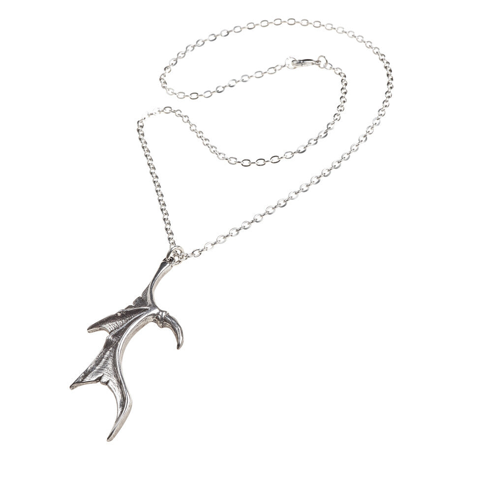 Alchemy Gothic Darkling Heart Pendant 2 in 1 Necklaces P851