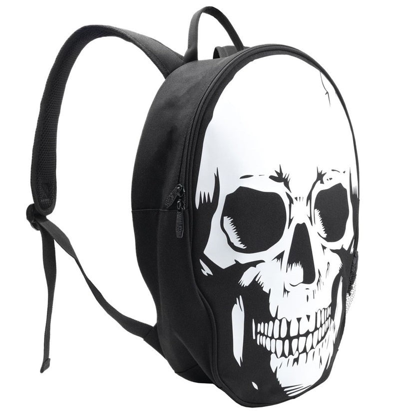 Kreepsville 666 White Skull Backpack