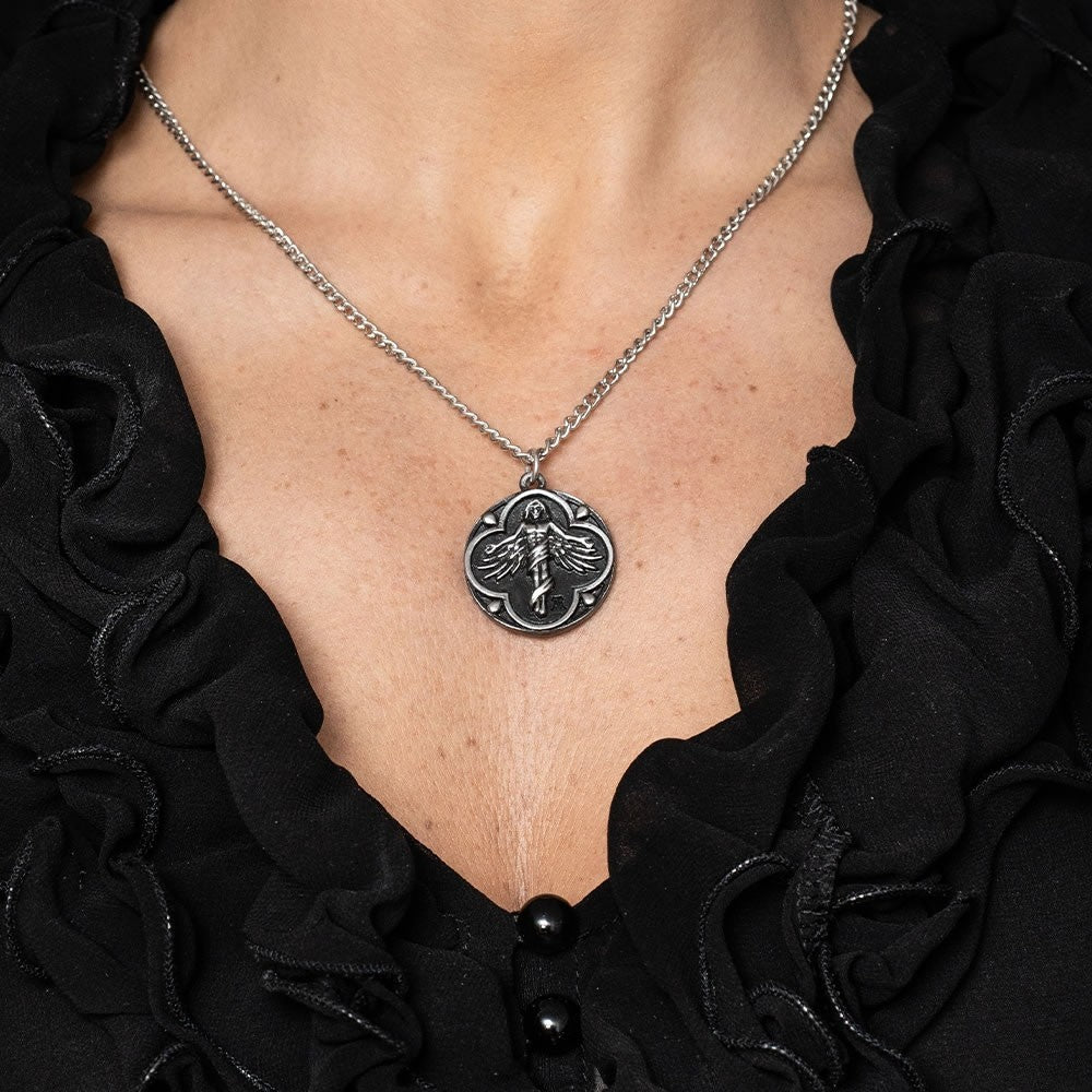 Alchemy Gothic St. Levantius Talisman Pendant P1013