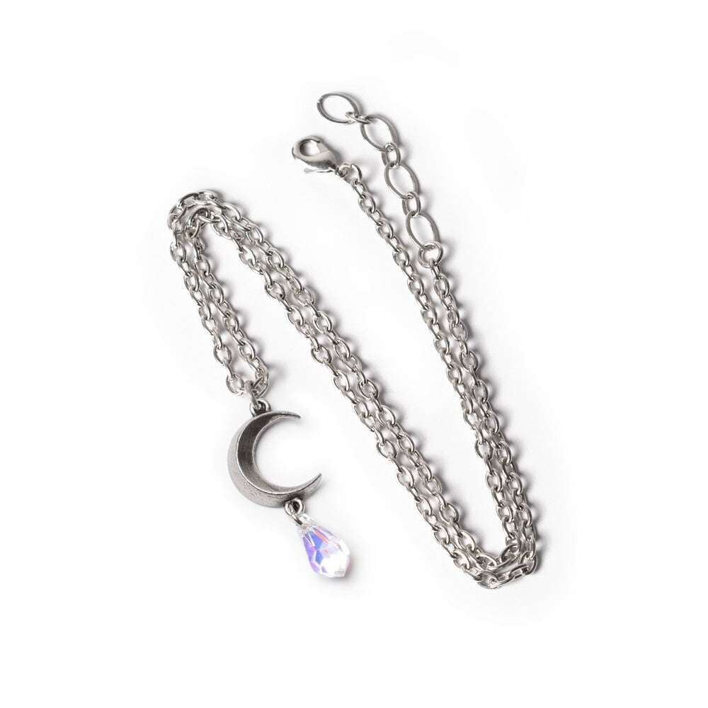 Alchemy Gothic Tears of the Moon Clear Pendant P992