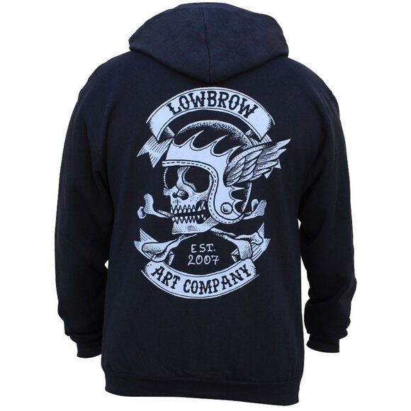 Lowbrow Art Fury Road Cafe Racer Motorcycle Hoodie