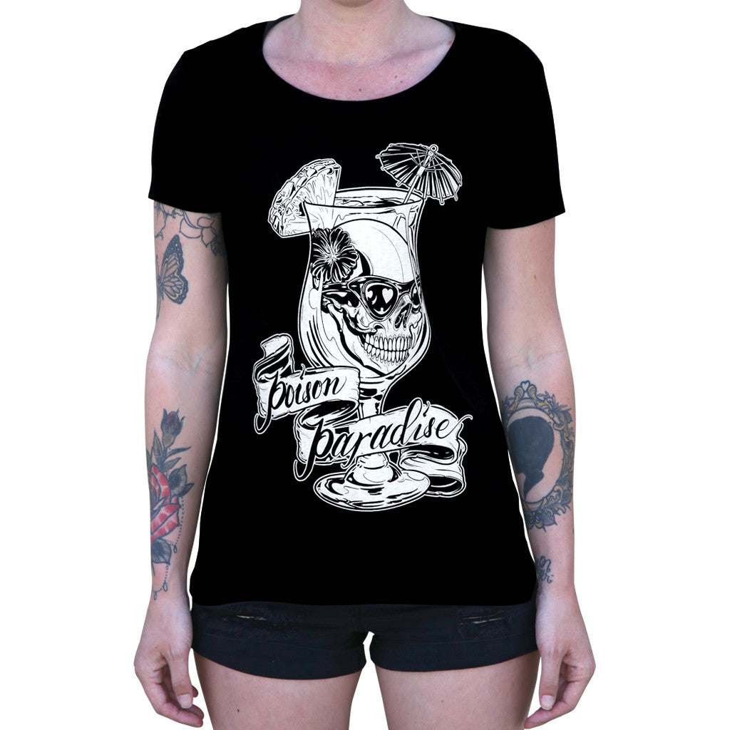 Black Market Art Poison Paradise Tee
