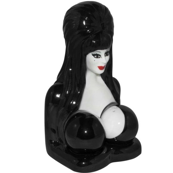 Kreepsville 666 Elvira Salt & Pepper Shaker Ceramic Boobies Set