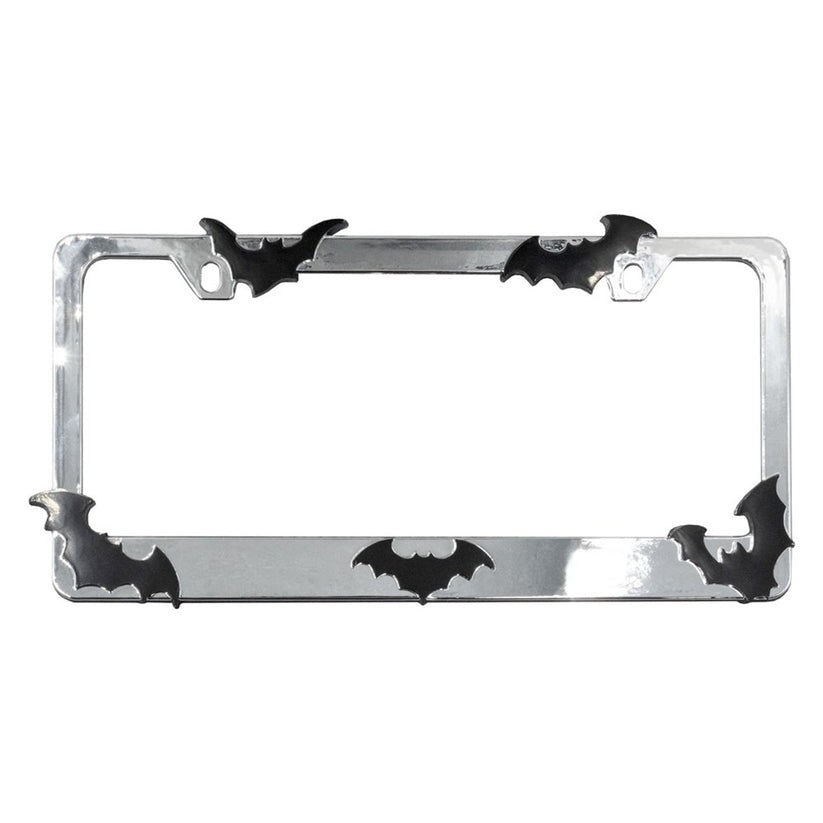 Kreepsville 666 Black Bats License Plate Frame