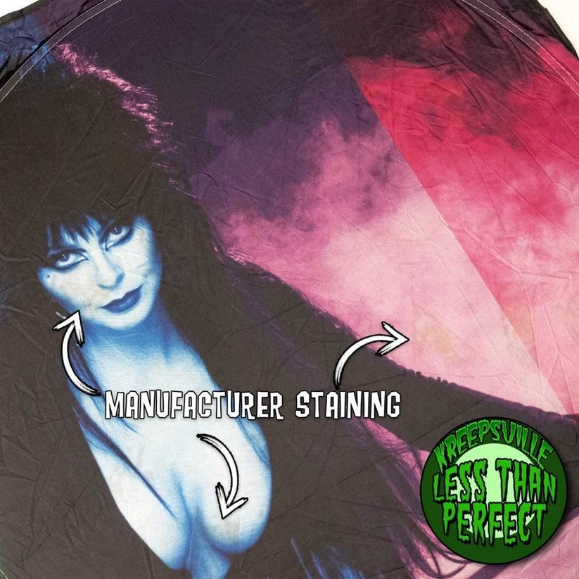 Kreepsville 666 Elvira Rainbow LESS THAN PERFECT Car Sun Visor