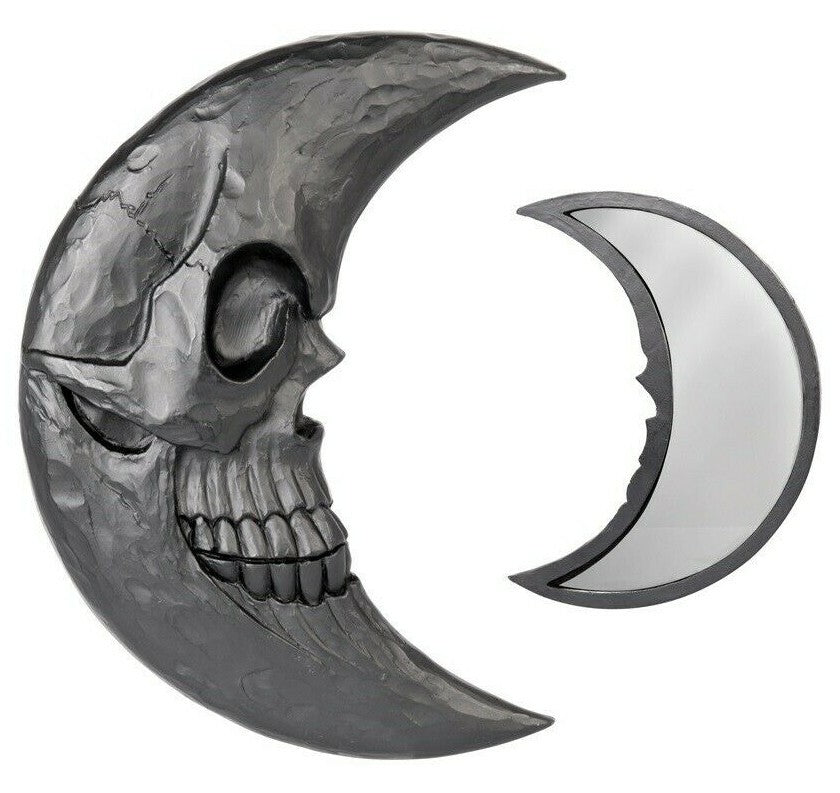 Alchemy Gothic Skull Moon Black Makeup Wicca V108