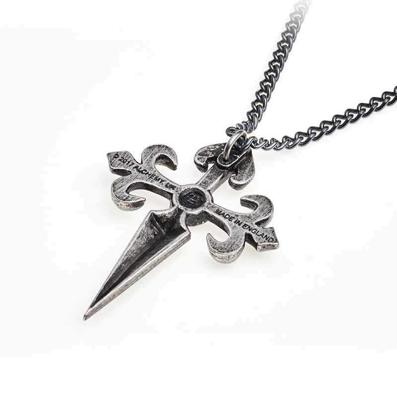 Alchemy Gothic Santiago Spanish Knights Cross Pendent P801