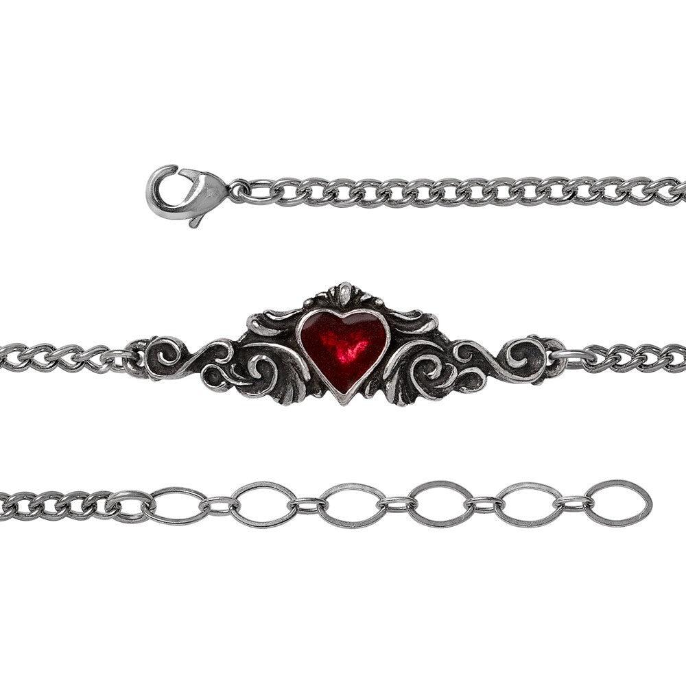Alchemy Gothic Betrothal Chain Bracelet A145