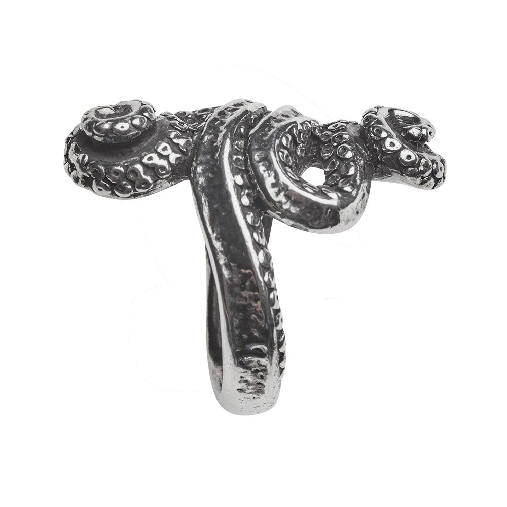 Alchemy Gothic Kraken Tentacles Ring R221