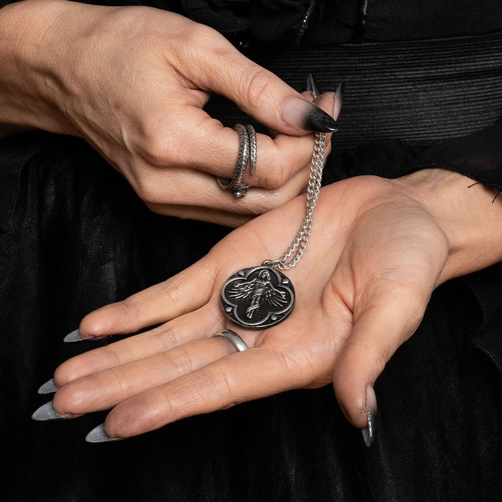 Alchemy Gothic St. Levantius Talisman Pendant P1013