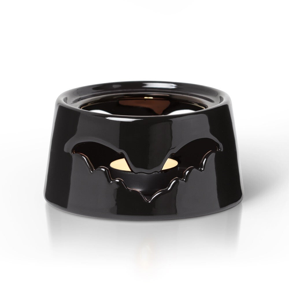 Alchemy Gothic Black Bat Mug & Warmer Tealight Candle Holder MWCB1