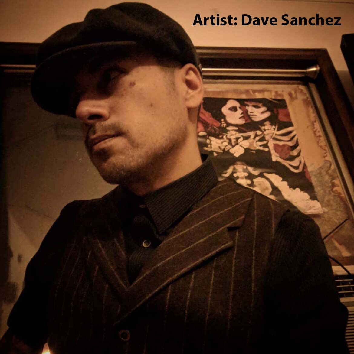 Black Market Art Rosie Chicana Skeleton Tee